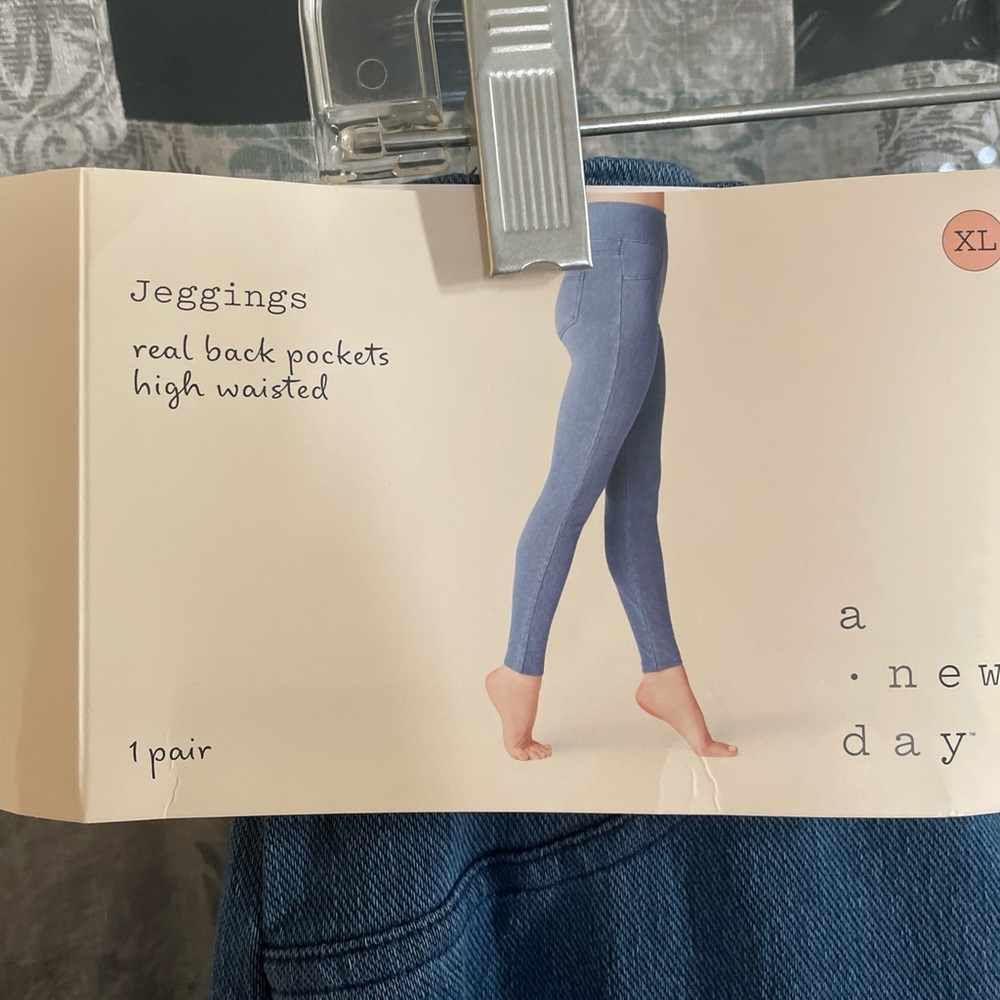 a new day Blue Denim Jeggings XL